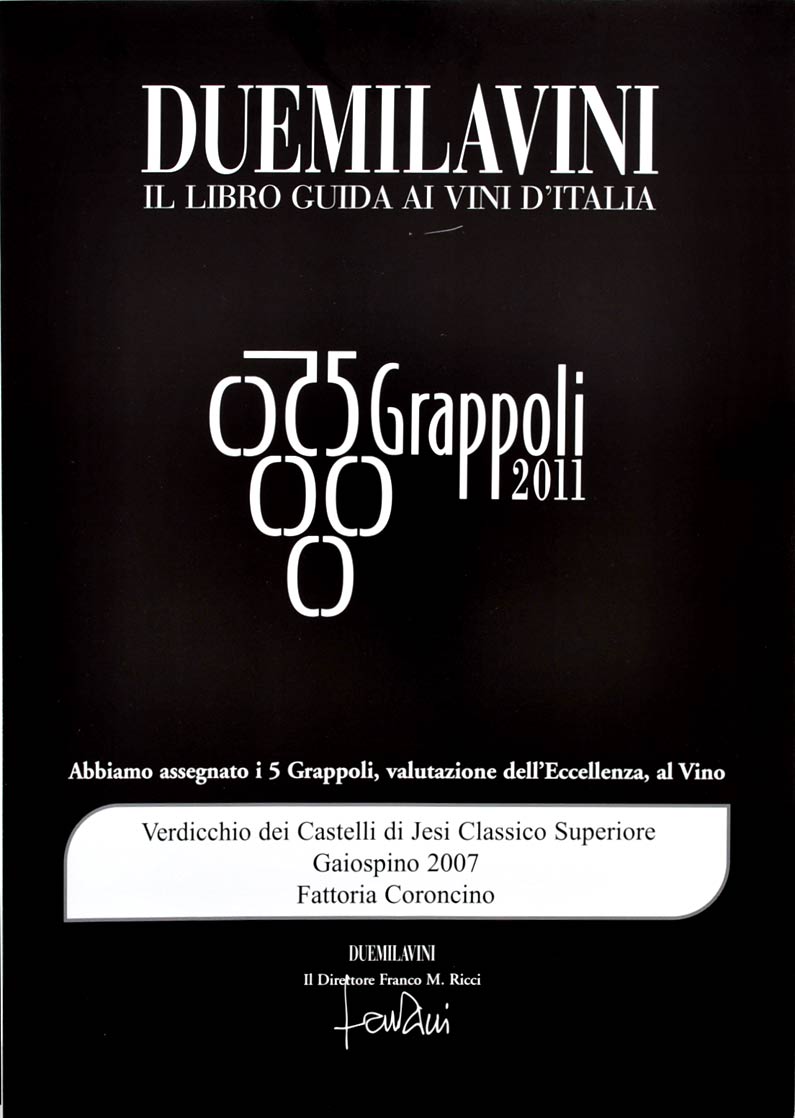 Gaiospino 2007: 5grappoli A.I.S. 2011