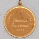 Medaglia premio città di staffolo 1999 alla fattoria coroncino